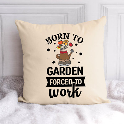 «Garden Lover» - Citation 16 - Coussin décoratif inclus