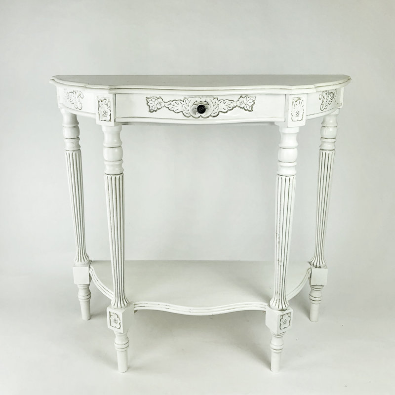 Briony 34'' Console Table, White