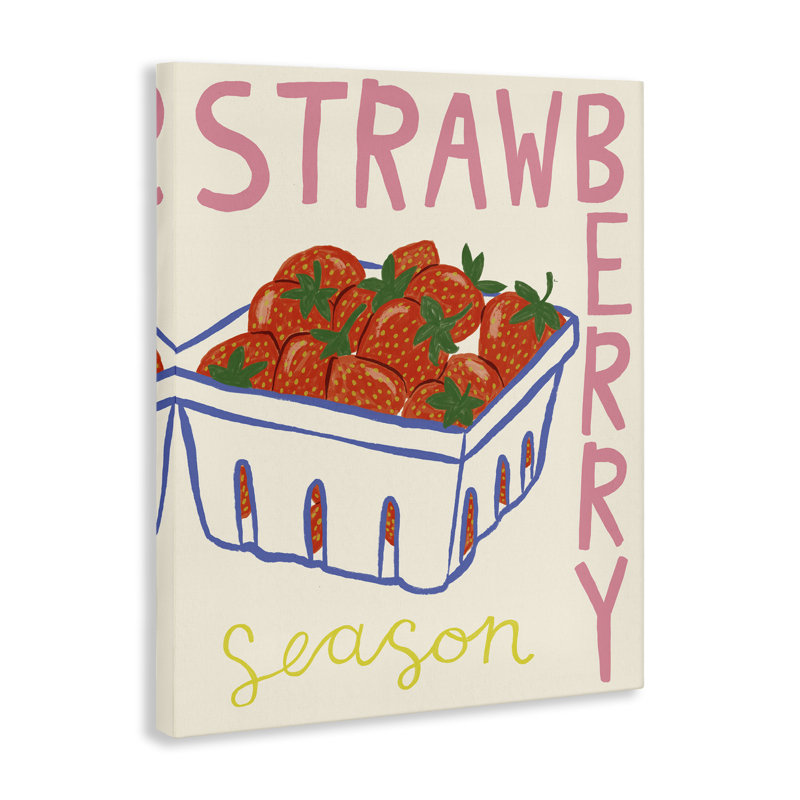  «Summer Strawberry Season» par Lisa Barlow, H 30 po x l 24 po