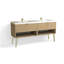 Modo 72" W Freestanding Double Bathroom Vanity with Dawson Leg-1215930051-1215930066-1244973548