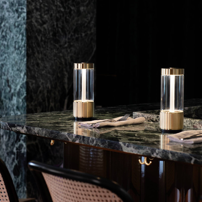 LED Table Lamp, Brass