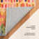 Paint Chip Multi Machine Washable Rug