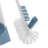 Bath Bliss Plastic Toilet Brush And Holder