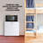 Koolatron 1.7 cu ft Compact Mini Fridge with Freezer + Total Chef Countertop Toaster Oven Combo