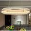 Lustre ovale moderne en verre clair-87740018-87740019-88545807