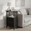LIKISAK Slim End Table, Narrow Tablle 2 Drawers-1776922251