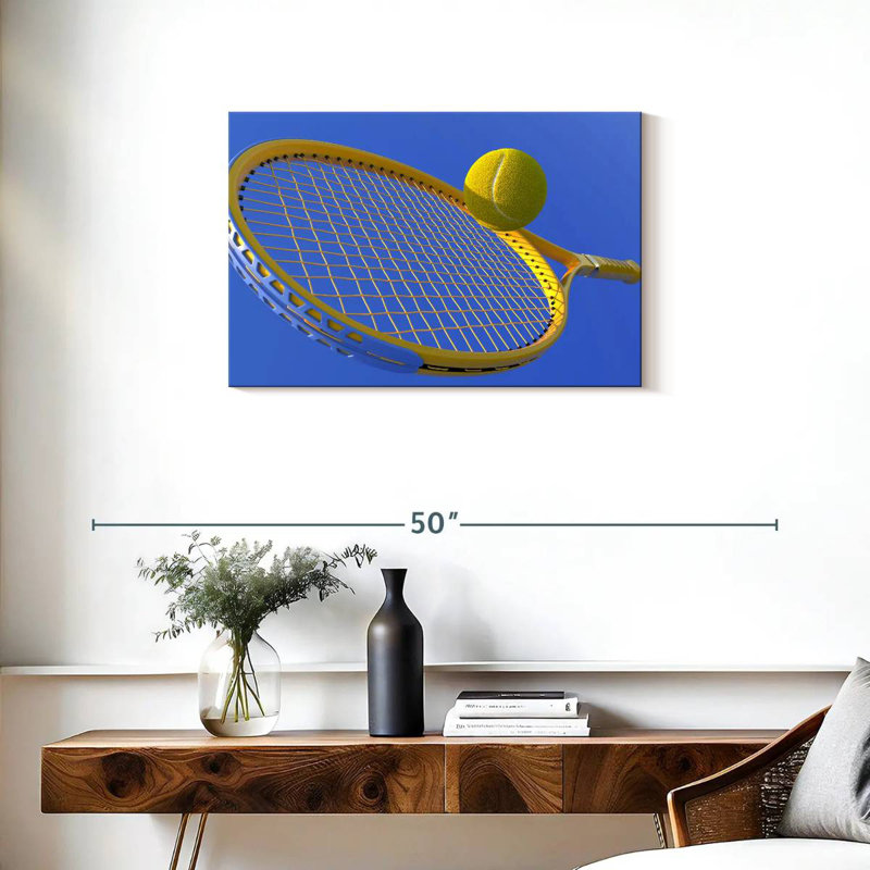 Coup de balle de tennis Sireci, H 20 po x l 30 po