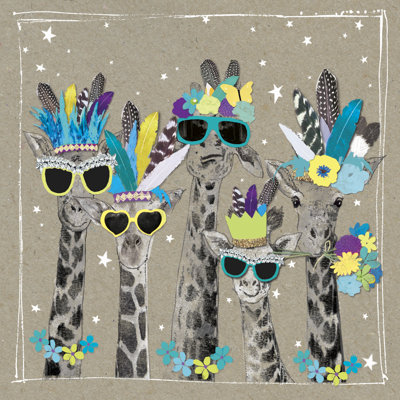 Fancy Pants Zoo IV - Wrapped Canvas Art Print