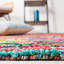 Tapis rayé en coton touffeté à la main Anaheim-899453804