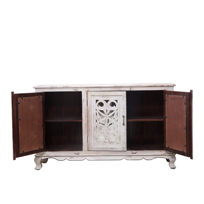 Polito 150cm Solid Wood Sideboard