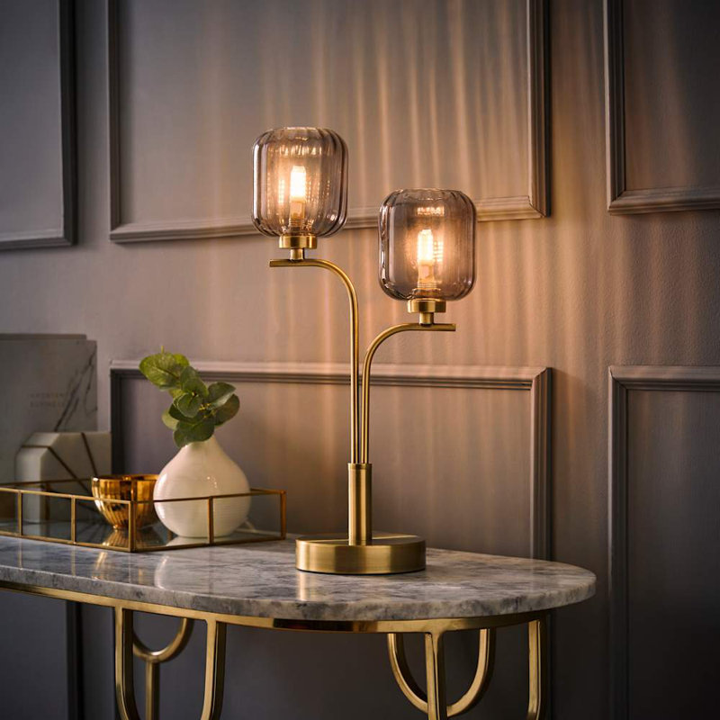 Metal Table Lamp, No