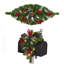 36 In. X 16 In. Pre-Lit Artificial Pine Mailbox Cover