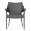 Chaise d'extérieur empilable en osier