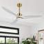 Ventilateur de plafond à 3 pales en bois massif avec télécommande Wivenhoe-524814969-528379653-524814948
