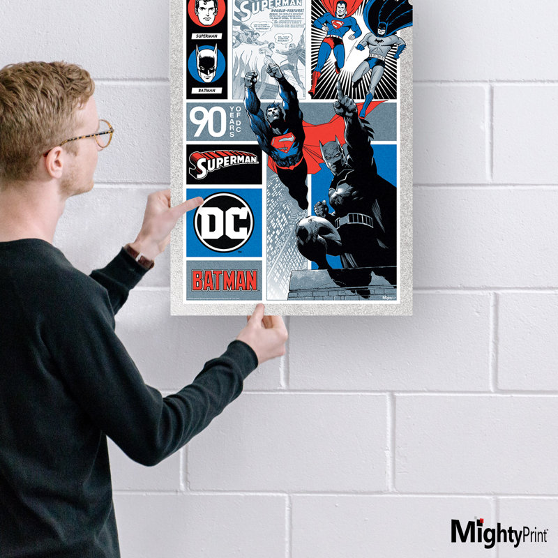 Justice Justice (DC 90Th), impression murale Mightyprint
