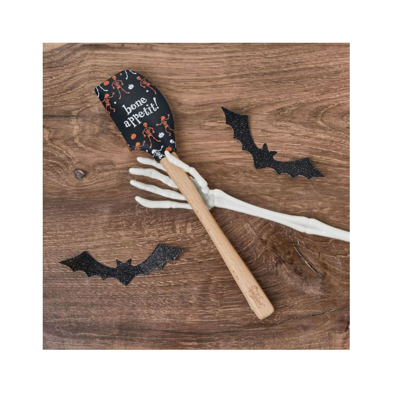 Spatulart Bone Appetit Wood Handled Spatula