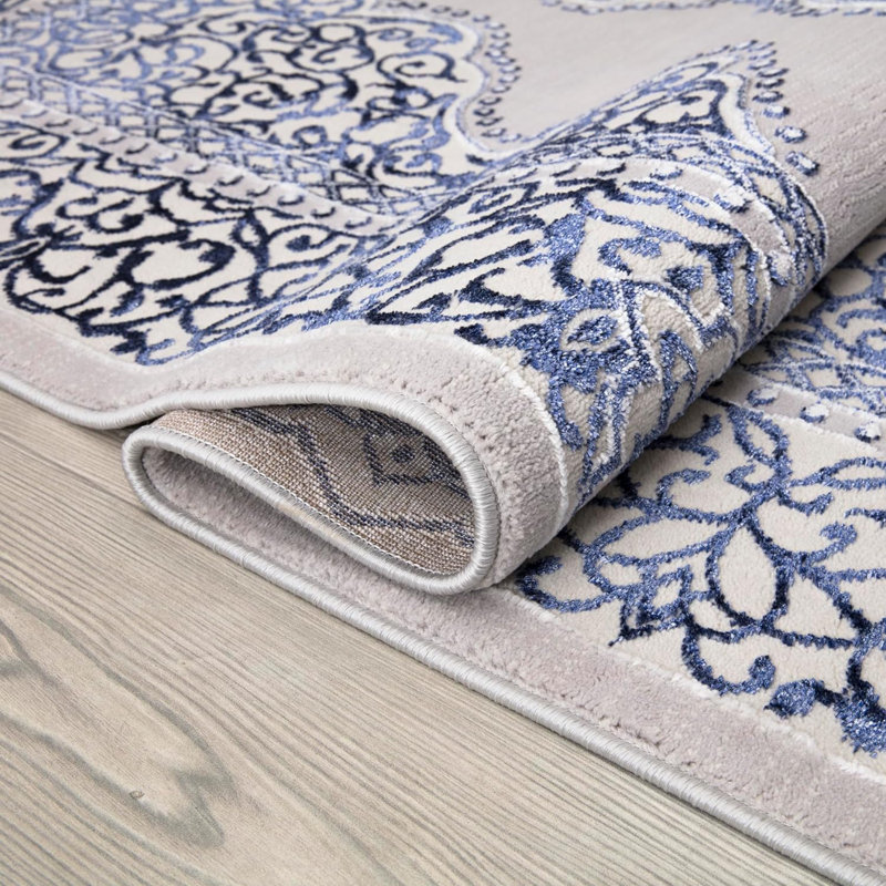 Carenda Floral Area Rug, Rectangle 120 x 170cm