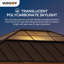 Pavillon de jardin d'extérieur en bois de cèdre 13 pi x 15 pi Sunjoy-98272666-98272667