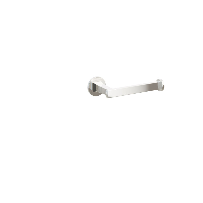 Wall Mounted Toilet Paper Holder, Polished Nickel