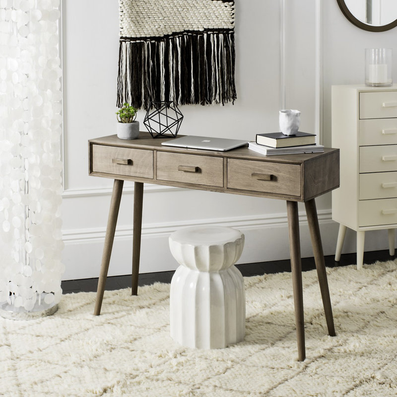 Lynfield 106cm Console Table, Desert Brown