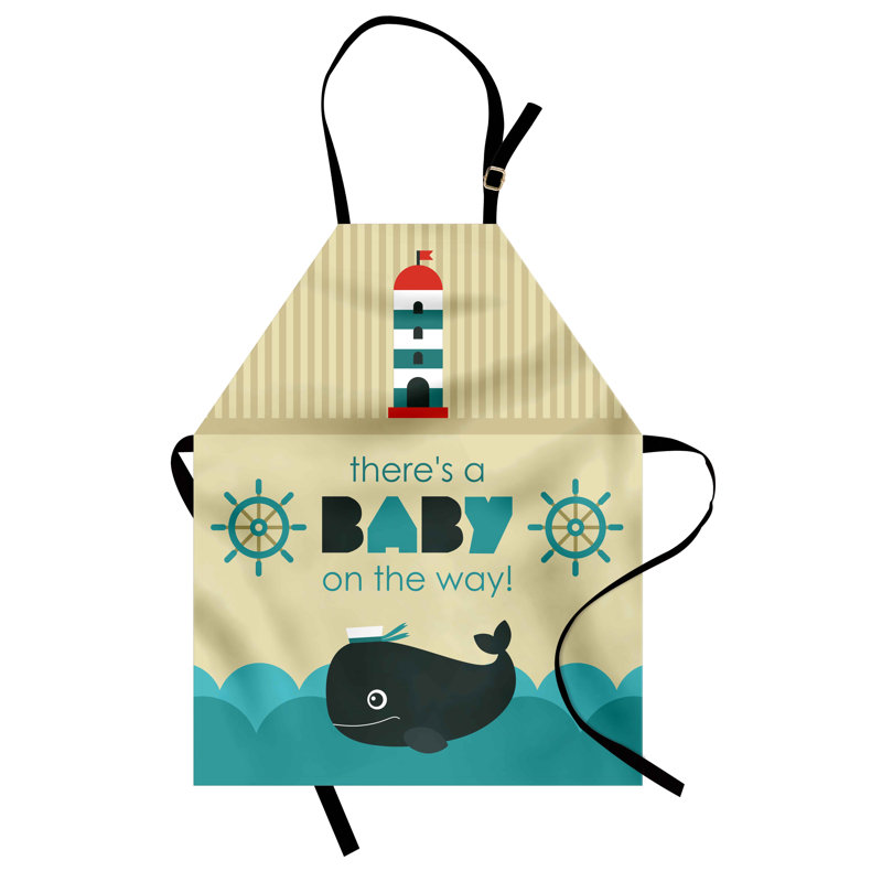 No Pattern Bib Apron