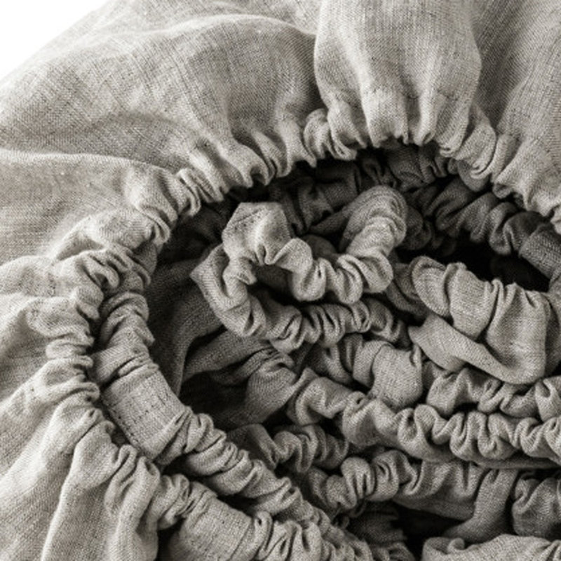 Taupe Linen Queen Fitted sheet