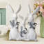 Resin Triple Bunny Welcome