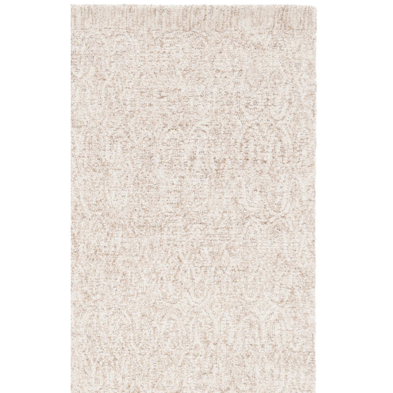 Mirabai 101 Area Rug In Beige, Rectangle 4' x 6'