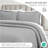 Zenith Cotton Medium Weight Textured Modern Geometric Matelasse Bedspread And Sham Set By-106301094-106301093