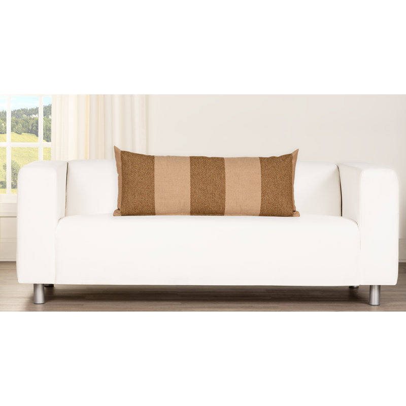 Oreiller lombaire d'extérieur Sunbrella Afar Desert, Désert, 21 po x 12 po, Bourre en polyester