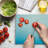 Ambesonne Blue Cutting Board Large Size Triangular Ombre Effect Image Blue Pale Blue
