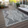 Malek Indoor/Outdoor Area Rug with Non-Slip Backing
