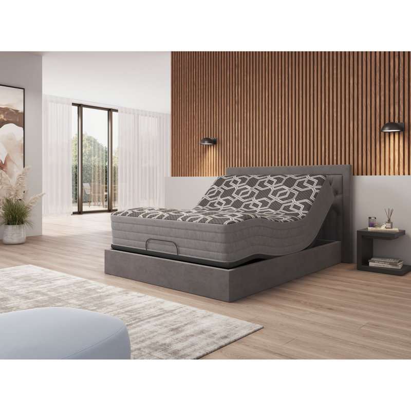 Matelas simple Smooth Top 12 po - réglable pour un confort supérieur respirant et apaisant