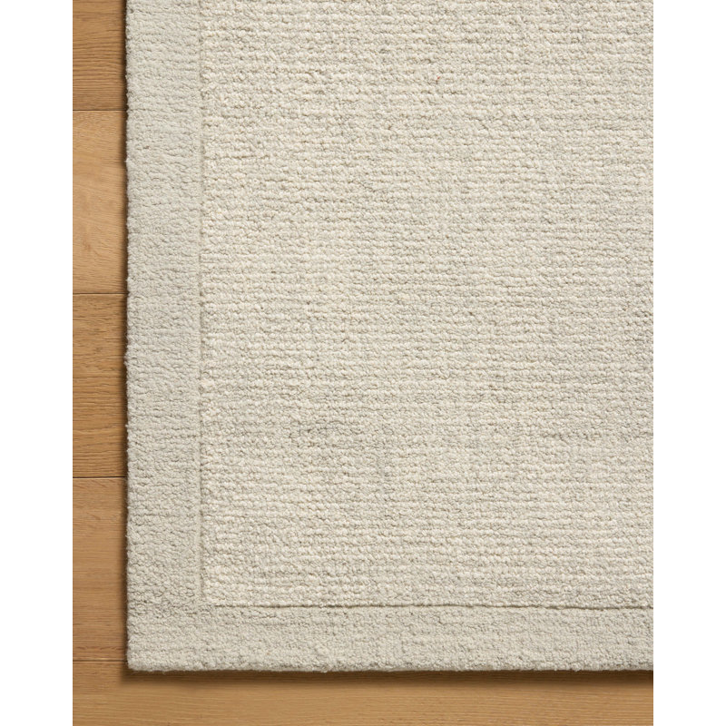 Tapis ivoire / argent Magnolia Home par Joanna Gaines x Loloi Henley, Rectangle 8'6" x 11'6"