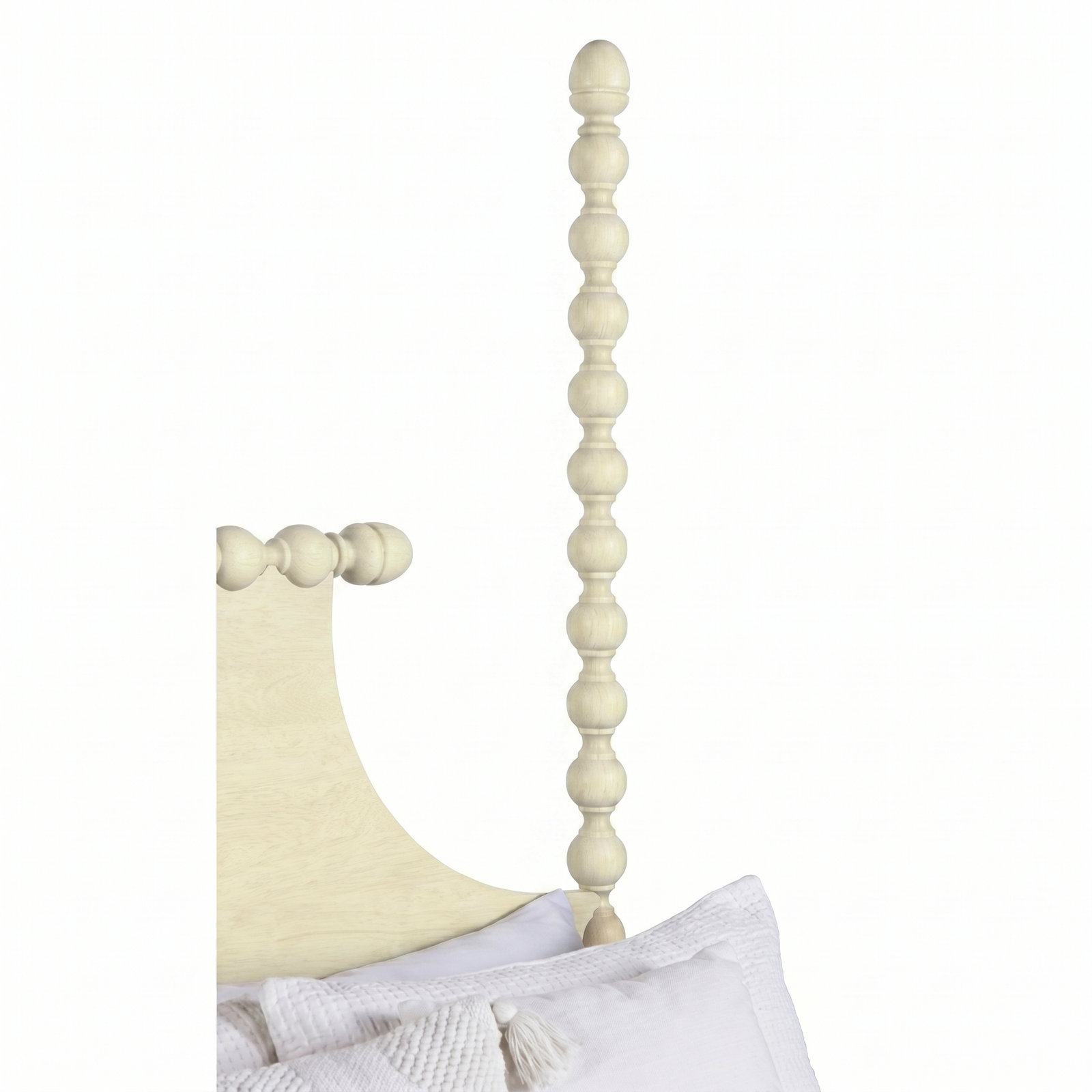 Mary Bed, King, Bisque