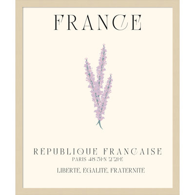 Mirando "France Travel Poster" Print