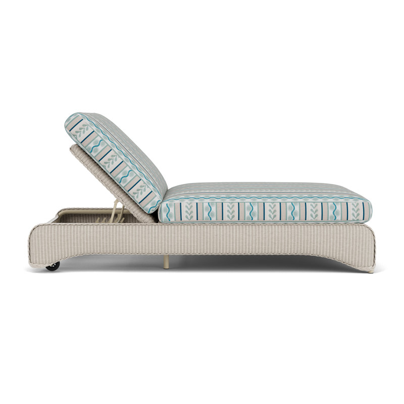 Universal Loom Accessories Outdoor Chaise Lounge, Linen, Ilona Resort