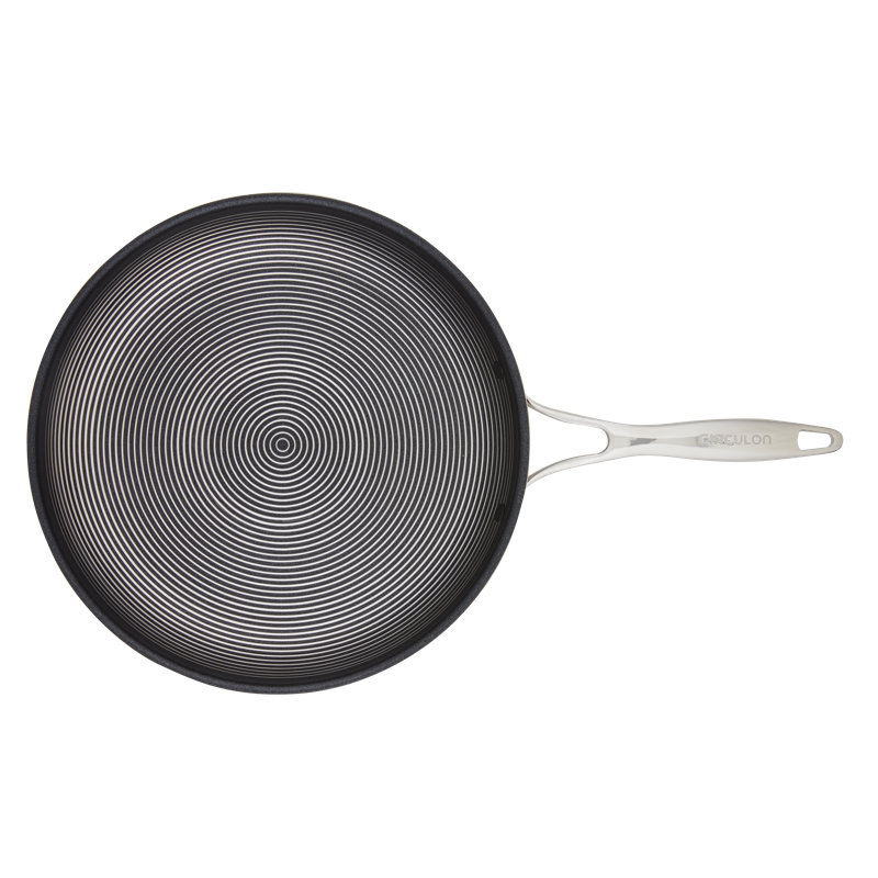 Circulon 12.5-Inch Stainless Steel Nonstick Frying Pan with SteelShield
