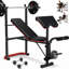 Ensemble de banc de musculation 8-en-1 - 661 LBS