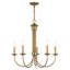 Lustre traditionnel / classique à 5 lumières de style bougie Gerrick