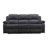 Mobili Fabric 3 Pcs Recliner Set With Cupholder ,Drop Down Table-486807319