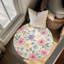 Tapis tressé floral-1849754799
