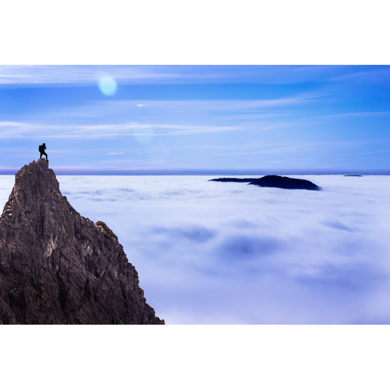 On The Top by JM_Image_Factory - Wrapped Canvas Print, 30.48cm x 45.72cm