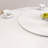 59" Sintered Stone Round Dining Table With Solid Wood Walnut Base