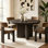 Extendable Dining Table 4-6 Seat Dining Table