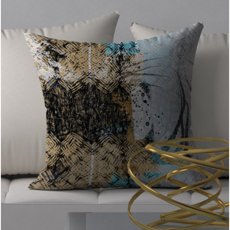 Housse de coussin carrée en épinette Juicy, 24 po x 24 po