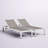 Shore Aluminum Outdoor Chaise-1914275076