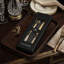 Ensemble d'ustensiles en acier inoxydable Travertine Carving
