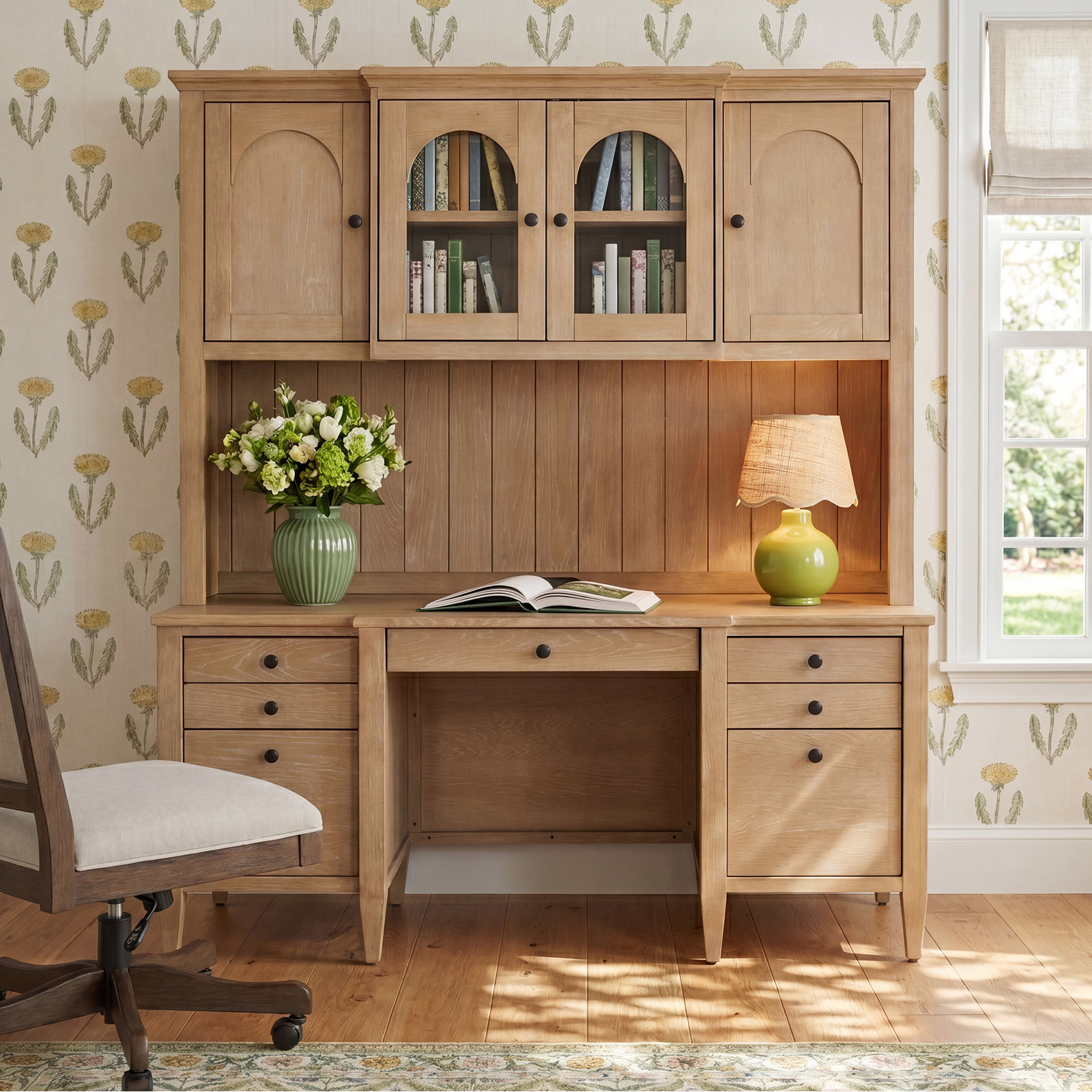 Gayle 66" Credenza Desk