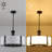 5 - Lights Dimmable Drum Chandelier-473918393